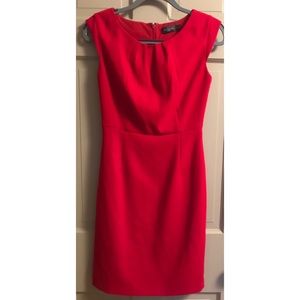 The Limited red dress